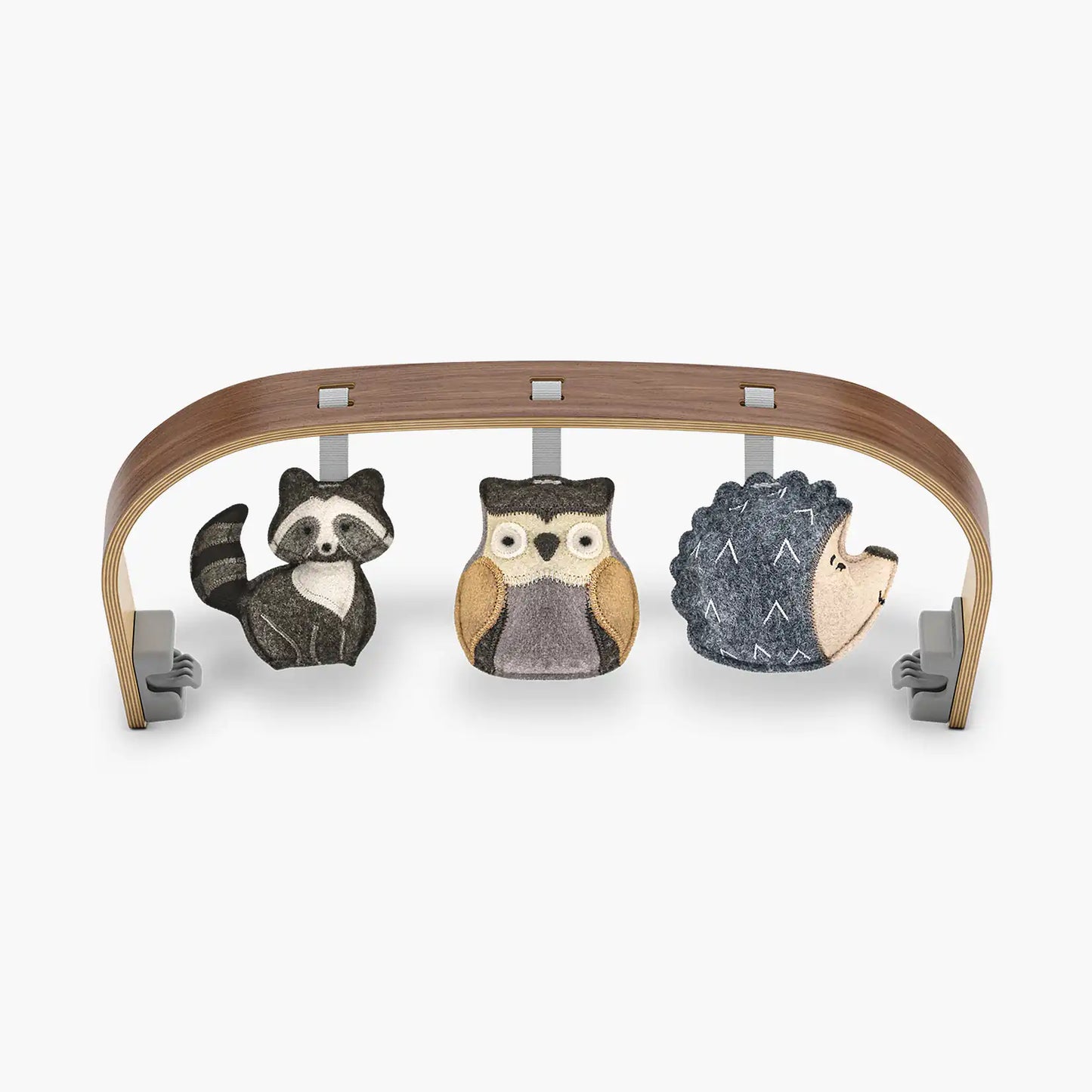 UPPAbaby MIRA Forest Fun Toy Bar (Grey Walnut / Wood)