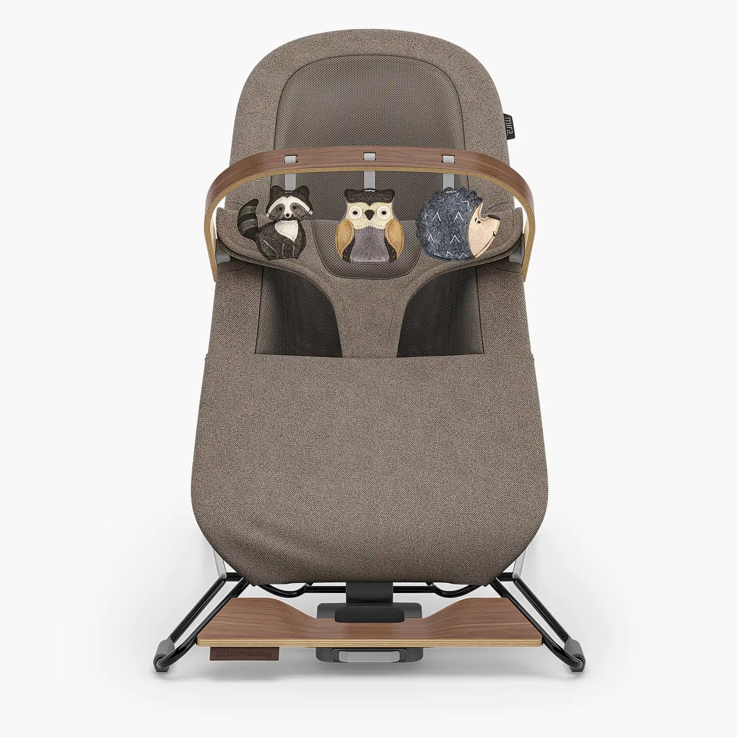 UPPAbaby MIRA Forest Fun Toy Bar (Grey Walnut / Wood)