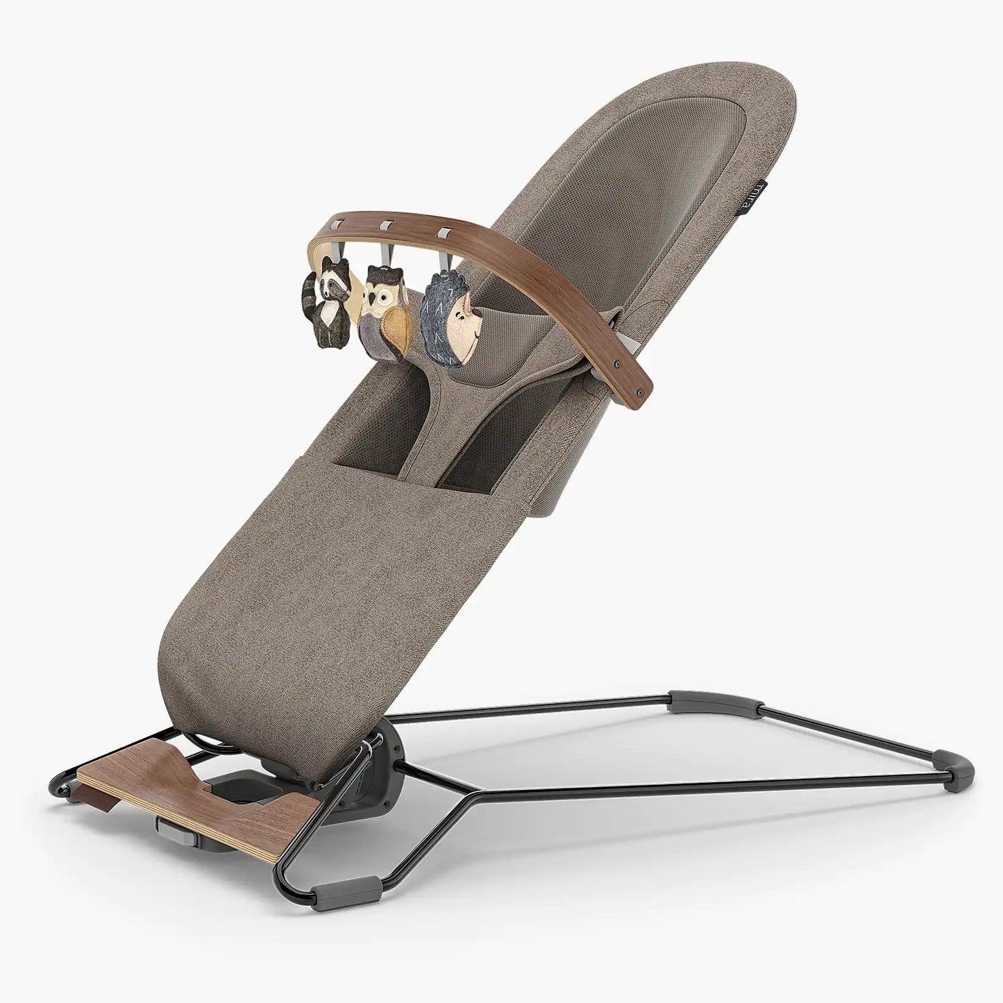 UPPAbaby MIRA Forest Fun Toy Bar (Grey Walnut / Wood)