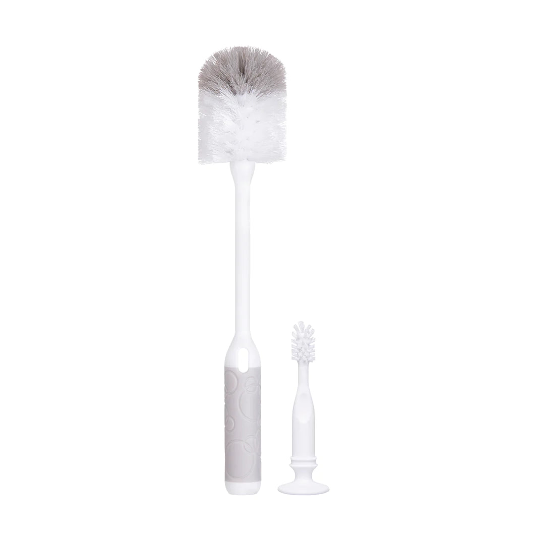 Ubbi Bottle Brush Gray/White