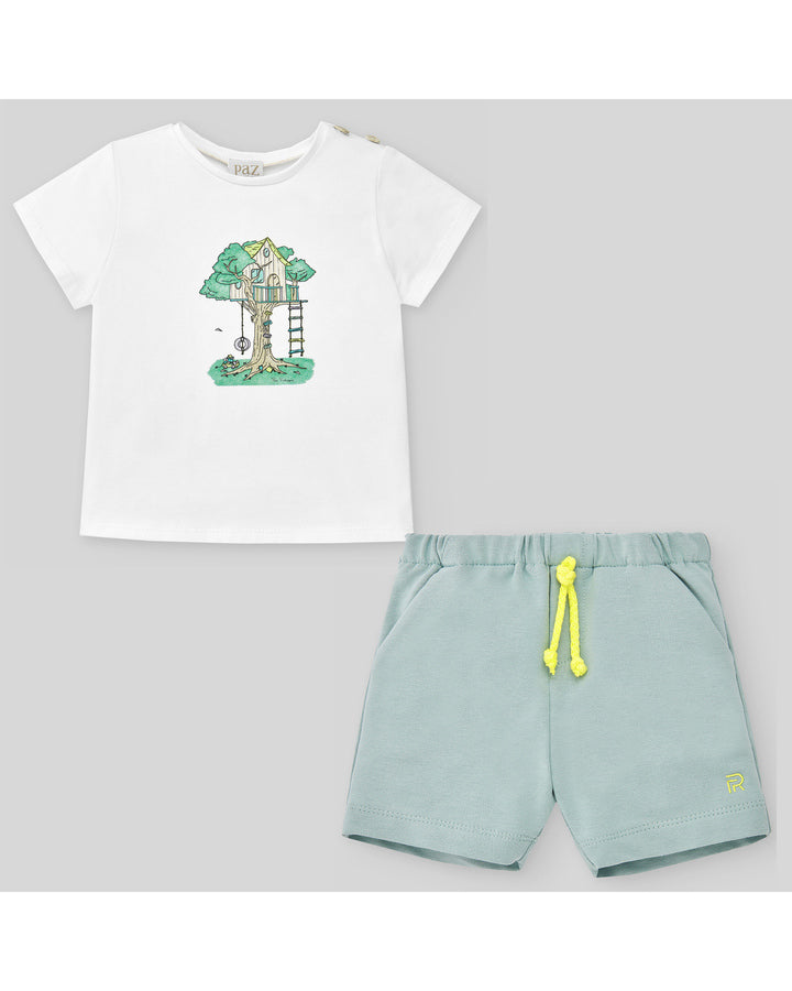 Paz Rodriguez CTO. Camiseta + Pantalón Niño "Aleli"