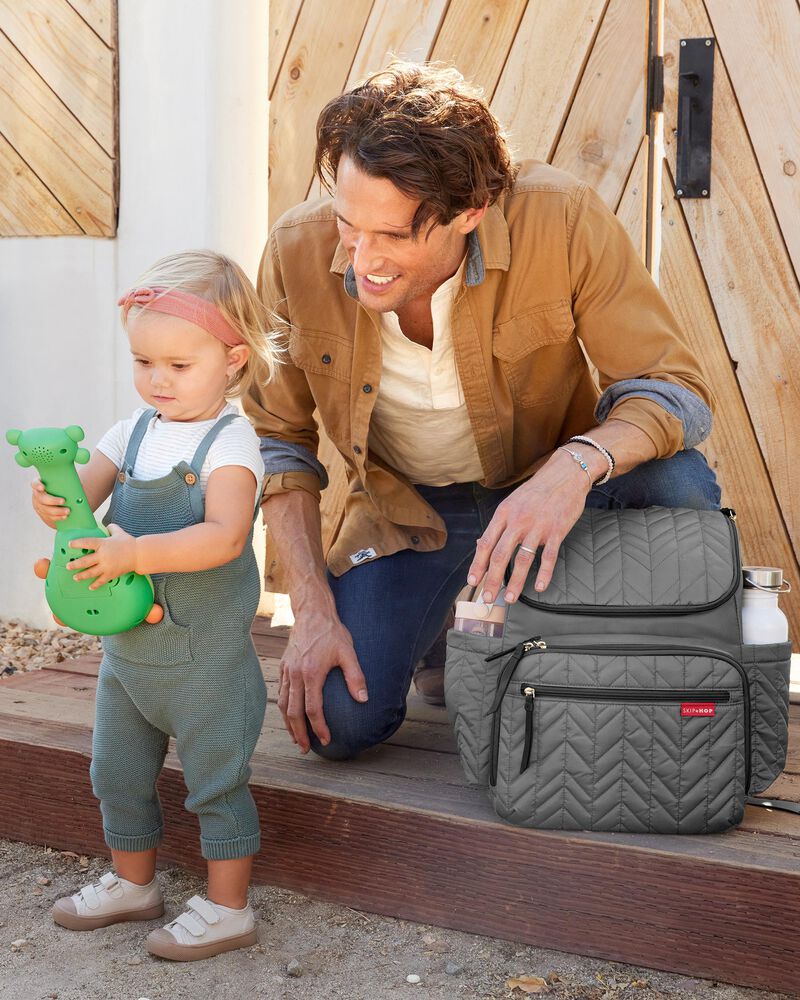 Skip Hop Diaper BackPack Grey