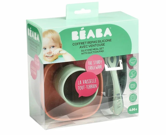 Beaba Silicone Meal Set 4pcs