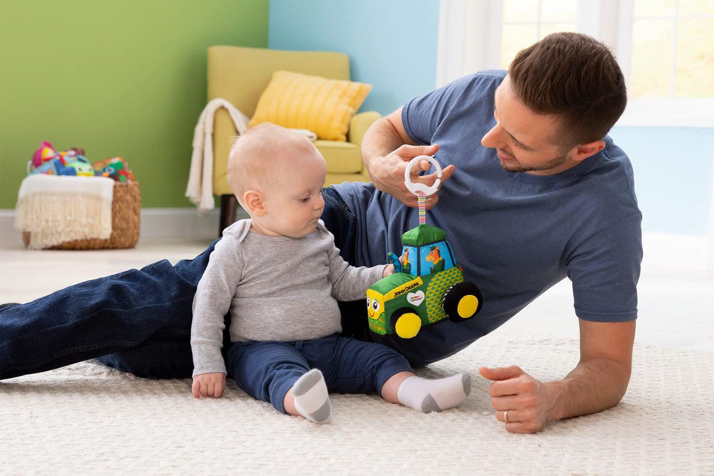 Lamaze JD Clip & Go Tractor