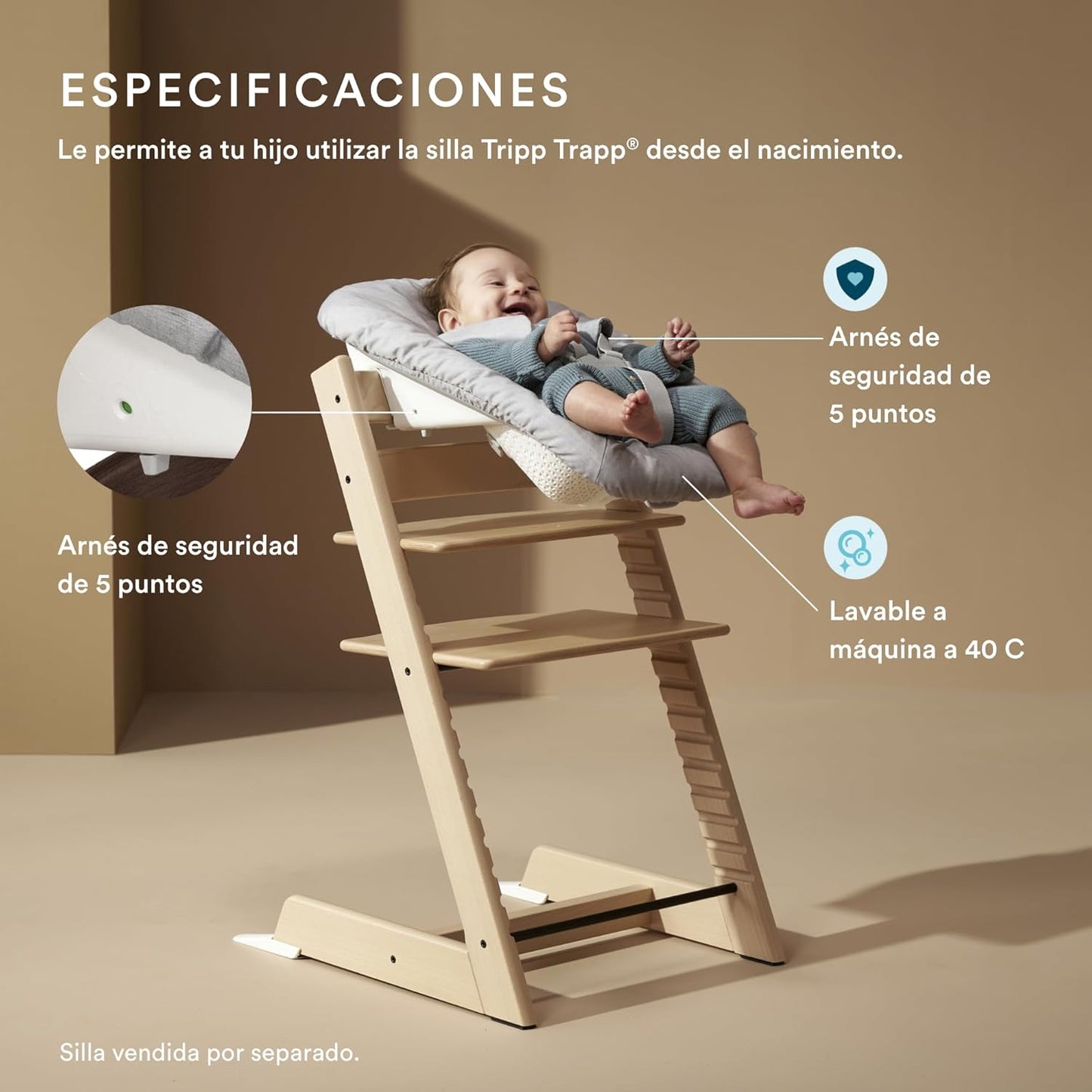 Stokke Tripp Trapp Newborn Set Grey