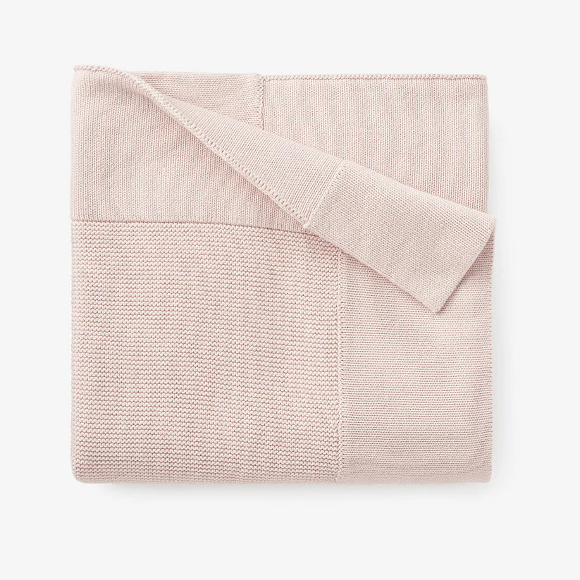 Elegant Baby Blanket WH Garter