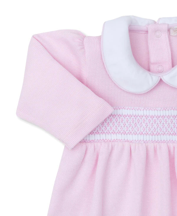 Kissy Kissy Punto Ingle-Dress Set Hand Smock