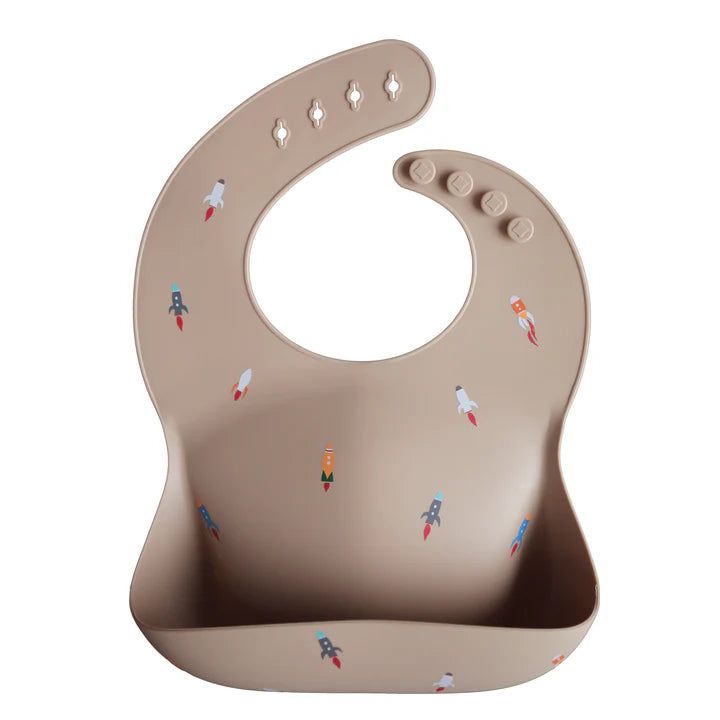 Mushie Silicone Baby Bib