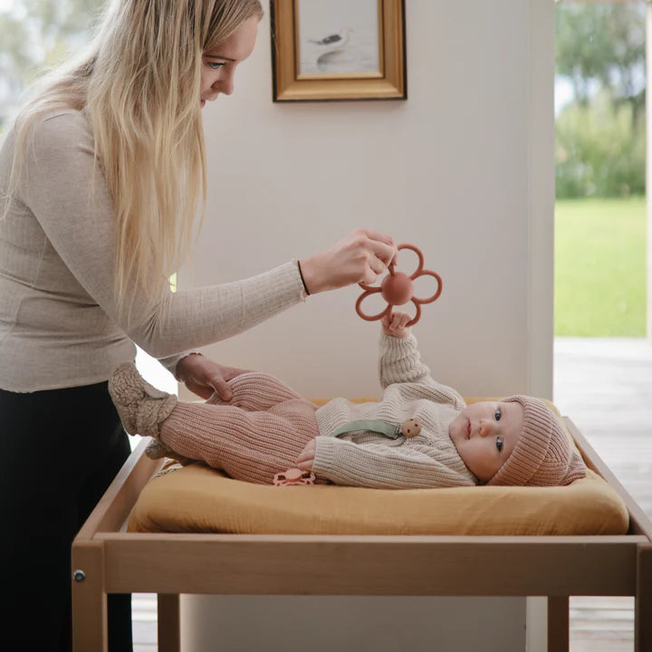 Mushie Rattle Teether