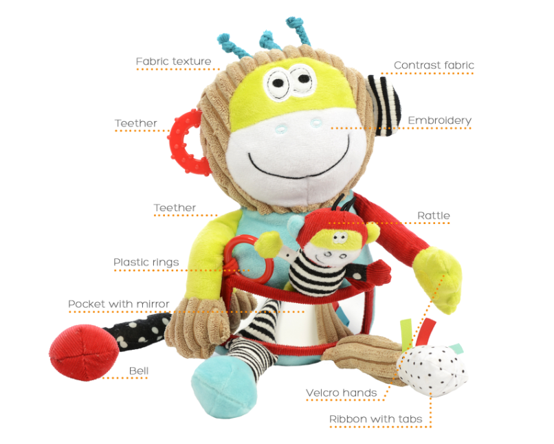 Dolce Play and Learn Monkey CHARLIE EL MONO