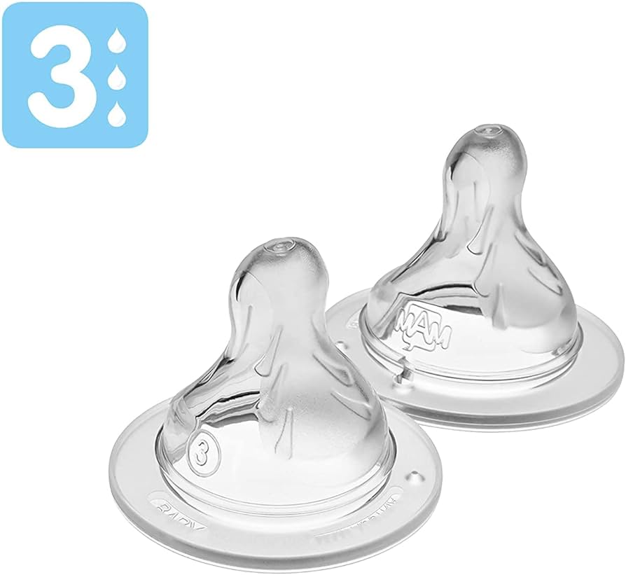 MAM Fast Flow Nipple 3 (2 pc)