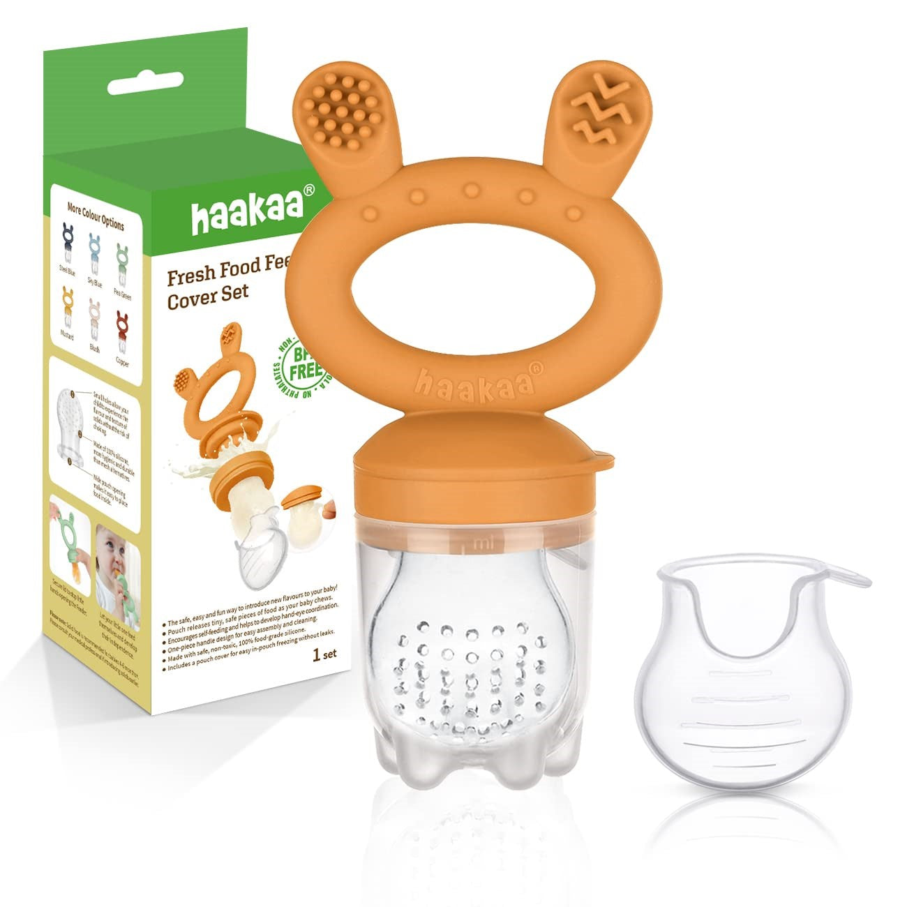 Haakaa Fresh Food Feeder & Cover Set